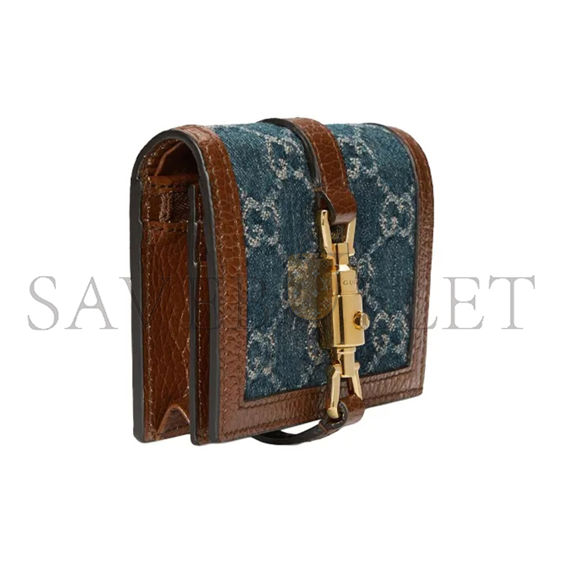 GUCCI JACKIE 1961 CARD CASE WALLET 645536 (11*8.5*3cm)